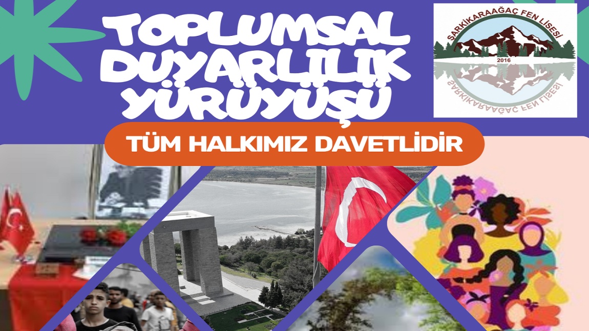 TOPLUMSAL DUYARLILIK YÜRÜYÜŞÜMÜZE DAVETLİSİNİZ